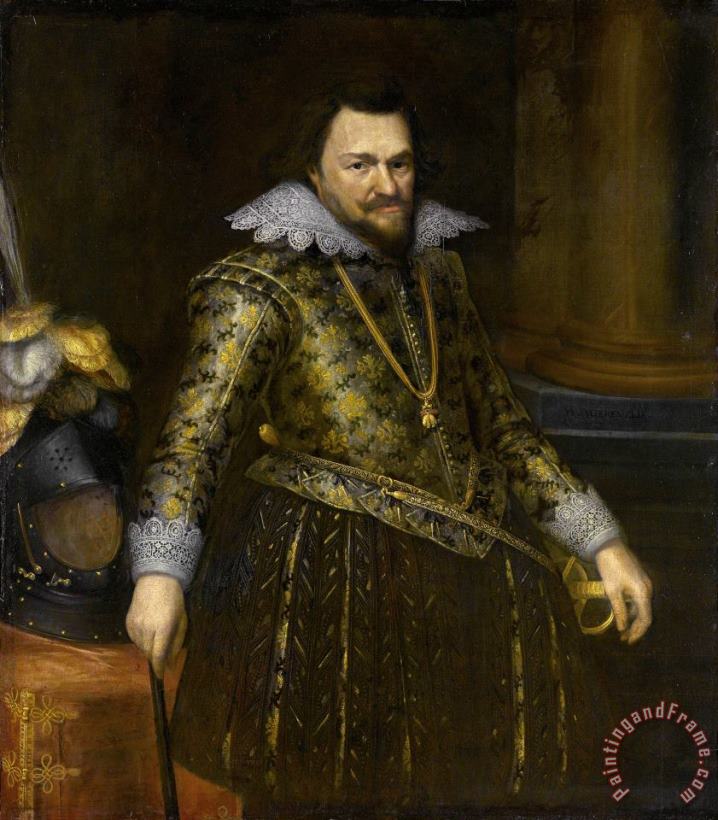 Michiel Jansz. Van Mierevelt Portrait of Prince Philip William of Orange Art Print