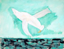 Milton Avery Bird And Choppy Sea, 1960