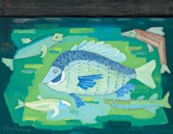 Milton Avery Fish, 1948