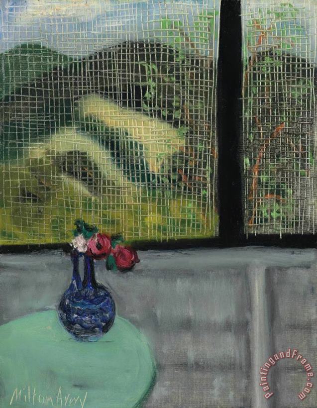 Milton Avery Porch View Art Painting