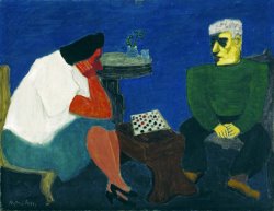 Milton Avery The Checker Players
