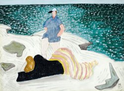 Milton Avery Woman on The Rocks, 1948