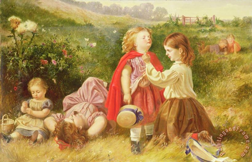 Do You Like Butter painting - Myles Birket Foster Do You Like Butter Art Print