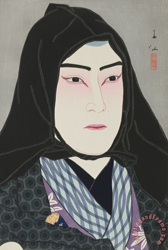 Natori Shunsen Nakamura Fukusuke IV As Soshichi Art Painting