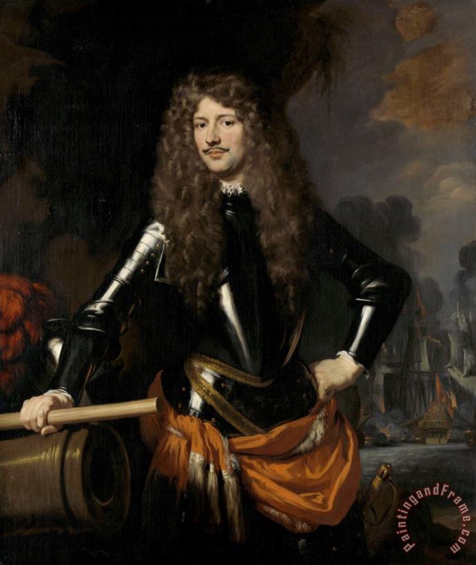 Nicolaes Maes Cornelis Evertsen, Lieutenant Admiral of Zeeland Art Painting