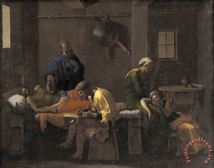 Nicolas Poussin The Testament of Eudamidas Art Painting