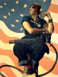 Norman Rockwell Rosie The Riveter 1943