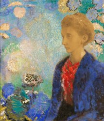 Odilon Redon Baronne De Domecy