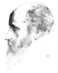 Odilon Redon Portrait of Vuillard (artist's Proof)