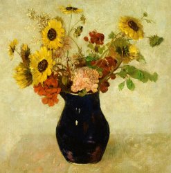 Odilon Redon Vase Of Flowers