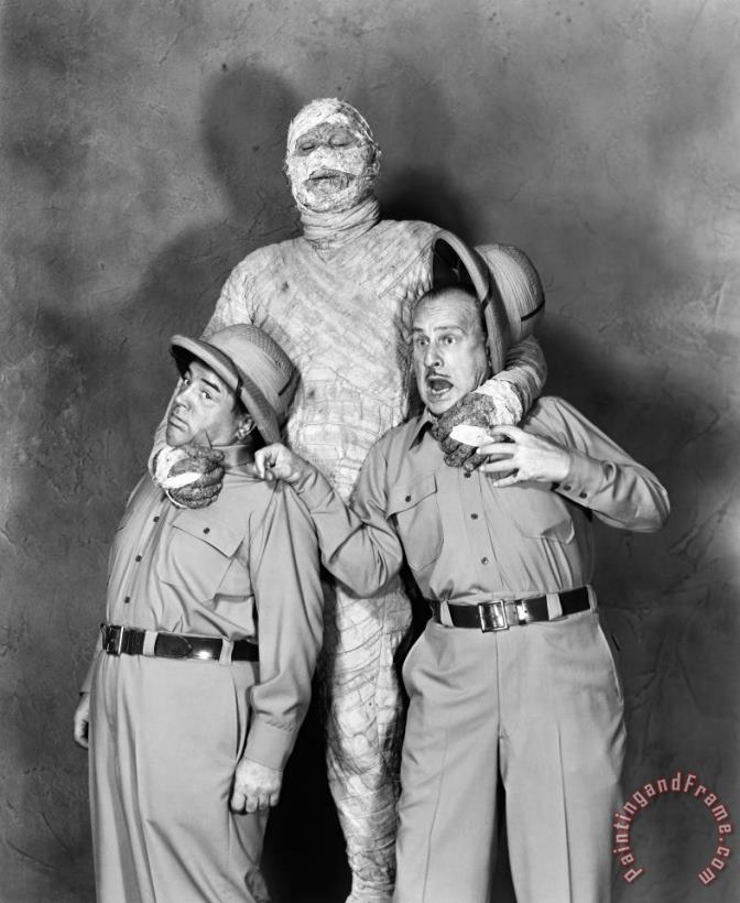 Others Abbott And Costello Art Painting