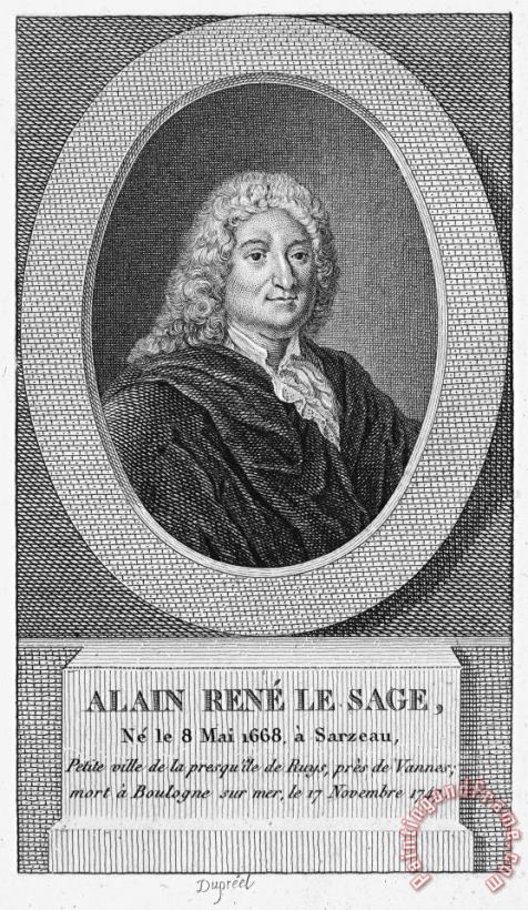 Others Alain Rene Lesage Art Print
