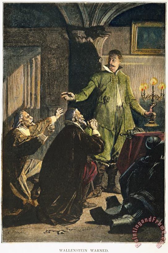 ALBRECHT von WALLENSTEIN painting - Others ALBRECHT von WALLENSTEIN Art Print