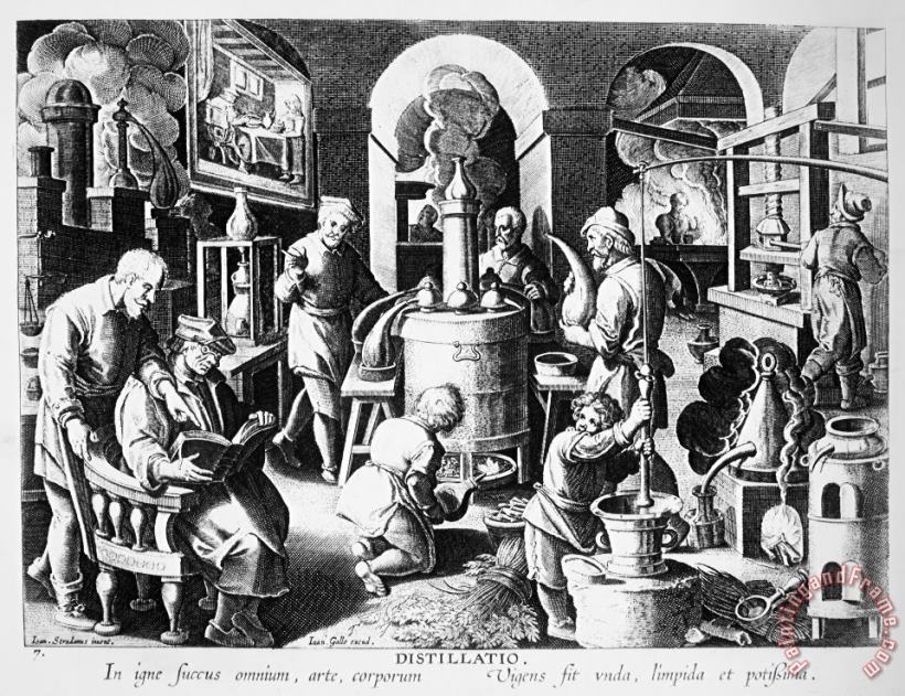 Others Alchemy: Laboratory Art Print