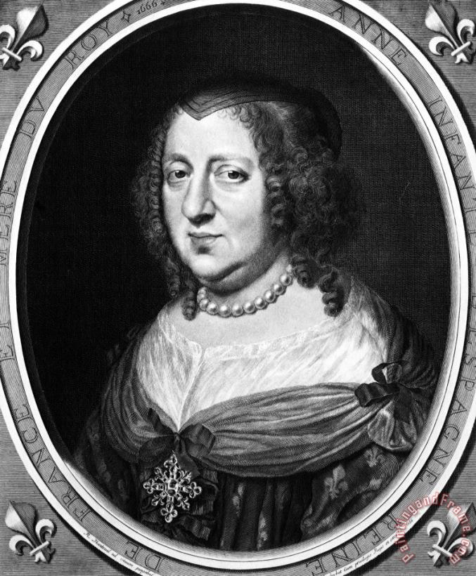 Others Anne Of Austria (1601-1666) Art Print