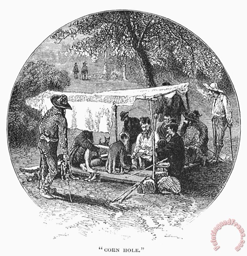 Others Arkansas: Hot Springs, 1878 Art Print