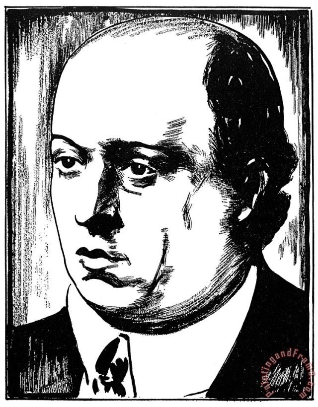 Others Arnold Schoenberg Art Print