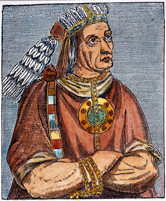 Others Atahualpa (1500 -1533) Art Print