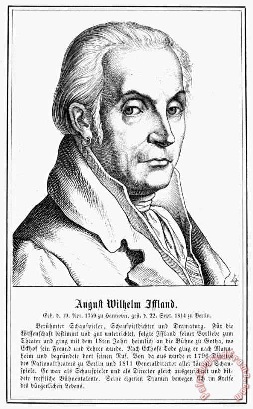 August Wilhelm Iffland painting - Others August Wilhelm Iffland Art Print