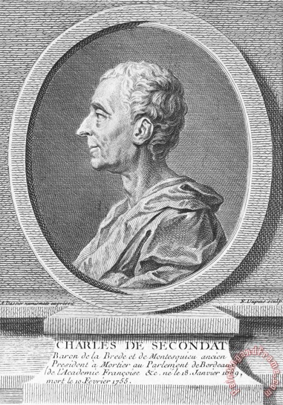 Others Baron De Montesquieu Art Painting