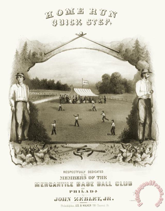 Others Baseball, 1861 Art Print