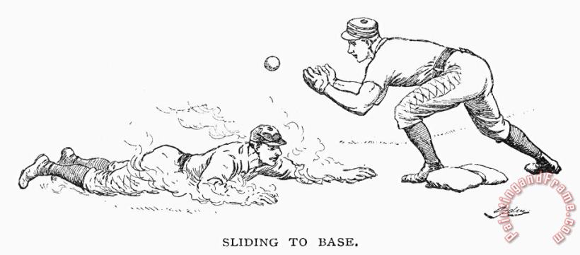 Others Baseball Players, 1889 Art Painting
