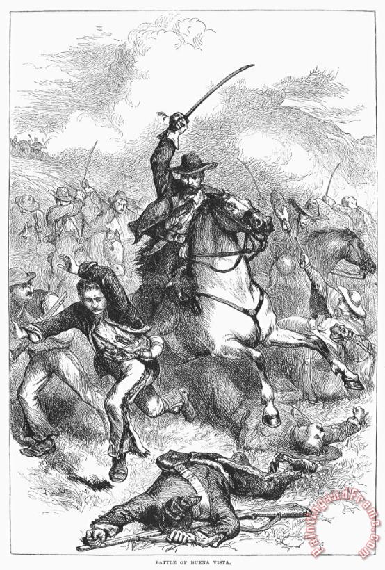 Battle Of Buena Vista, painting - Others Battle Of Buena Vista, Art Print