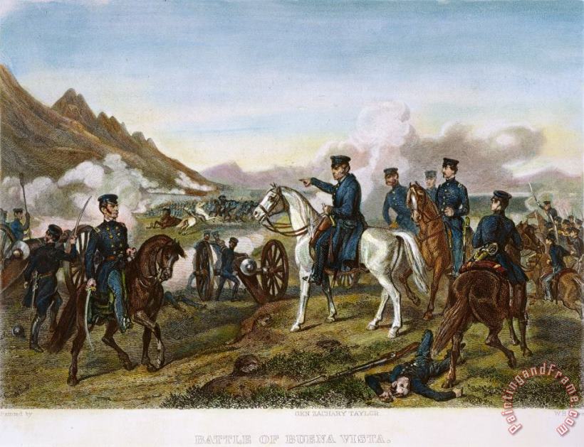 Others Battle Of Buena Vista, 1847 Art Print