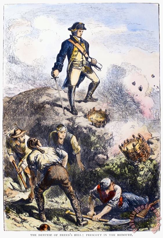Others Battle Of Bunker Hill, 1775 Art Print