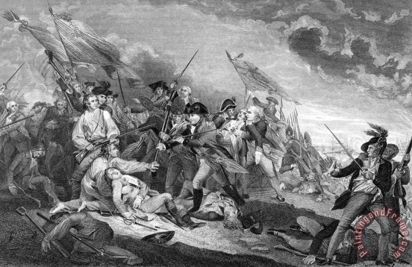 Others Battle Of Bunker Hill, 1775 Art Painting