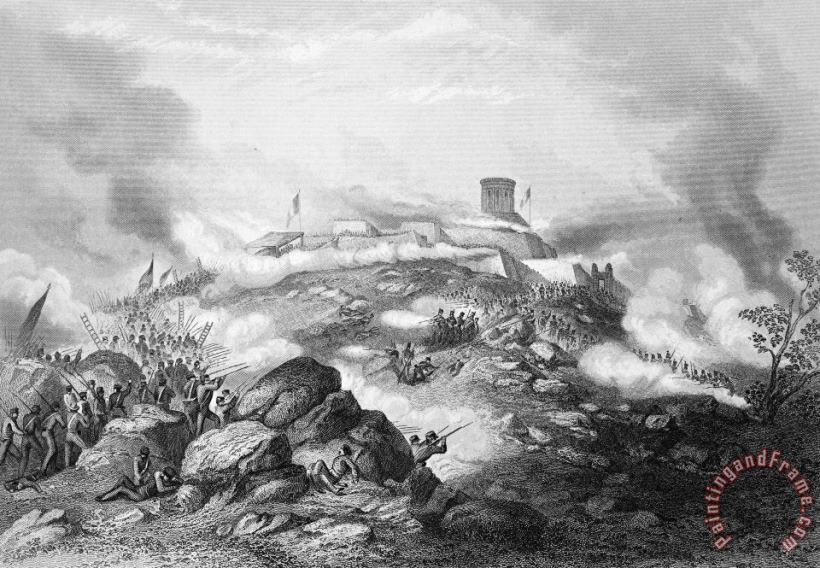 Others Battle Of Chapultepec, 1847 Art Print