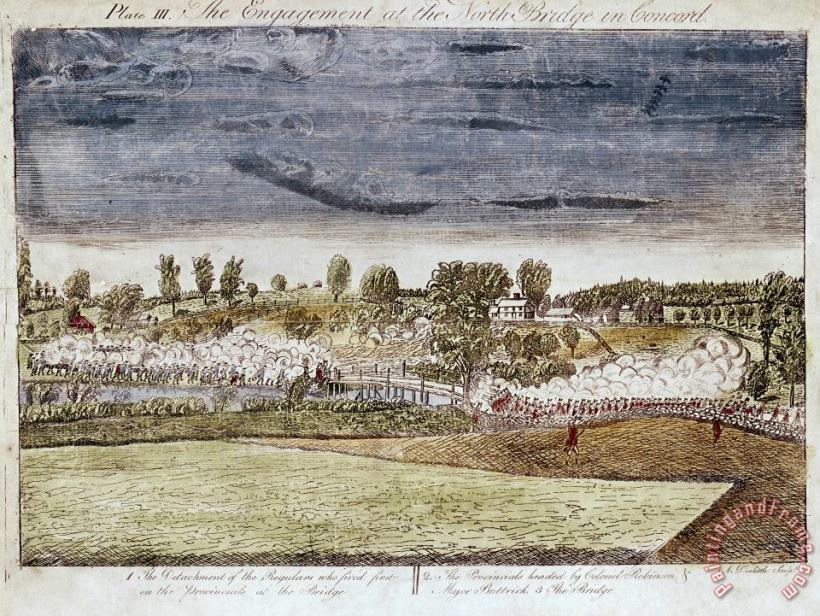 Others Battle Of Concord, 1775 Art Painting