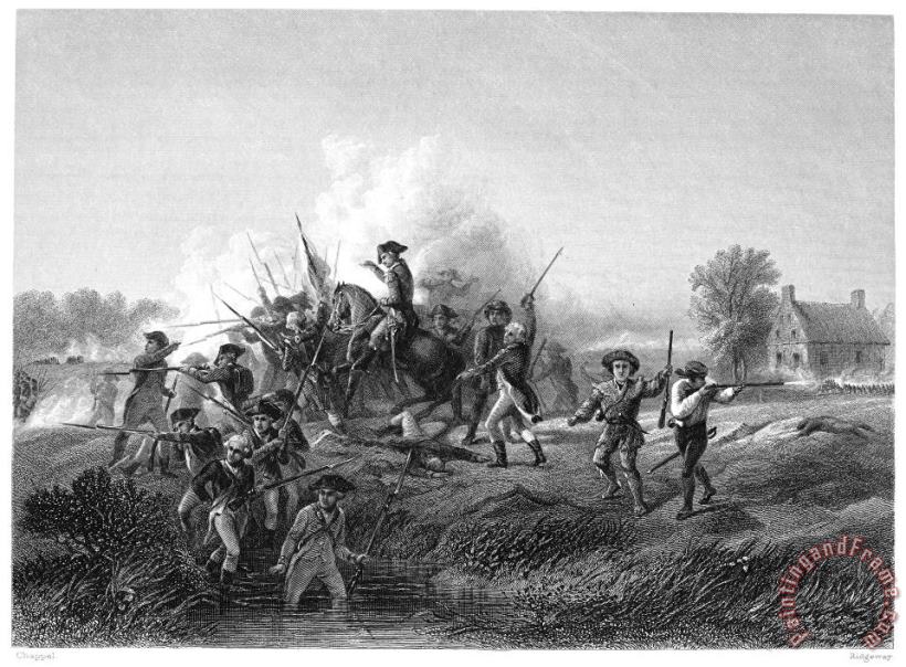 Others Battle Of Long Island, 1776 Art Painting