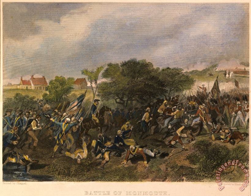 Others Battle Of Monmouth, 1778 Art Print