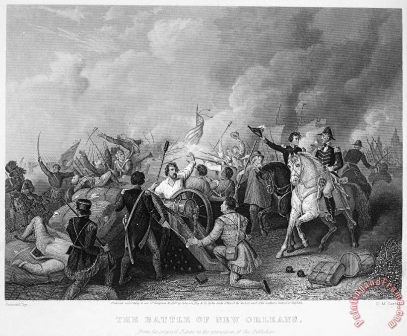 Others Battle Of New Orleans Art Print