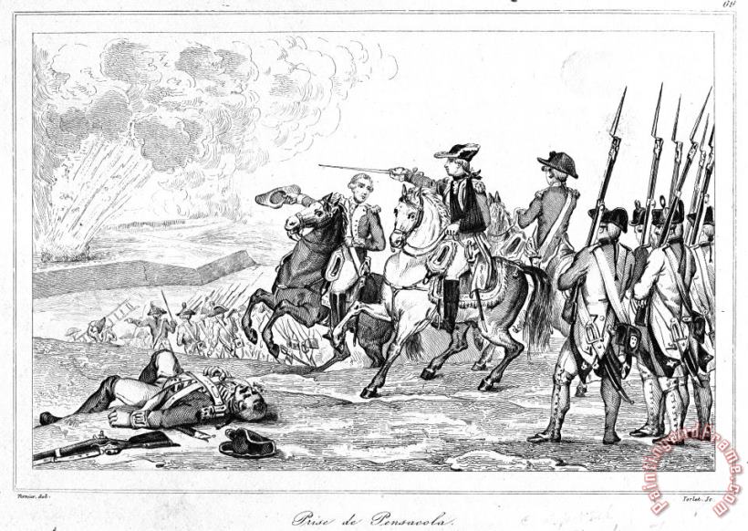 Others Battle Of Pensacola, 1781 Art Print