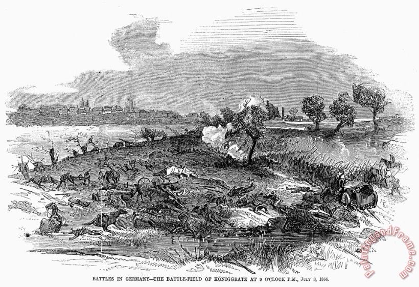 Others Battle Of Sadowa, 1866 Art Painting