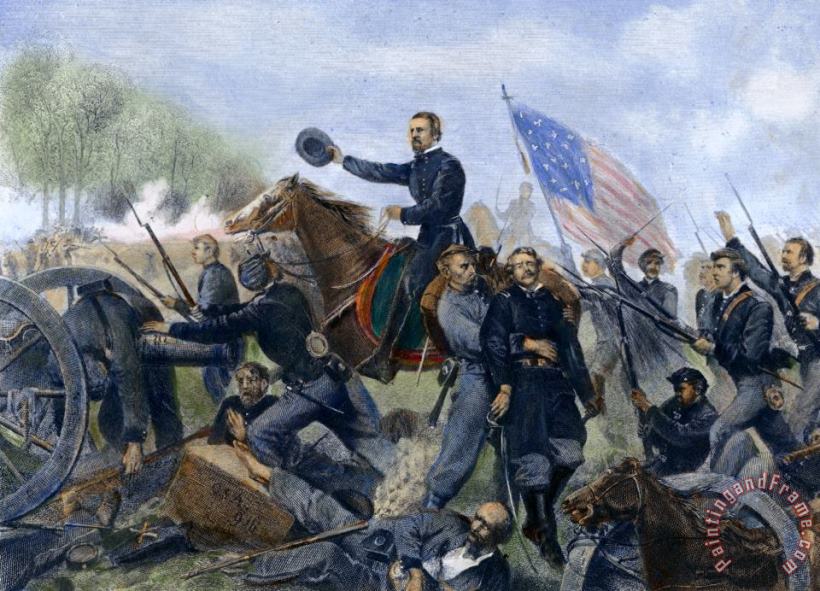 Others Battle Of Spotsylvania Art Painting