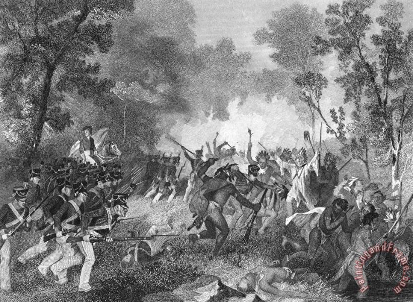 Others Battle Of Tippecanoe, 1811 Art Print