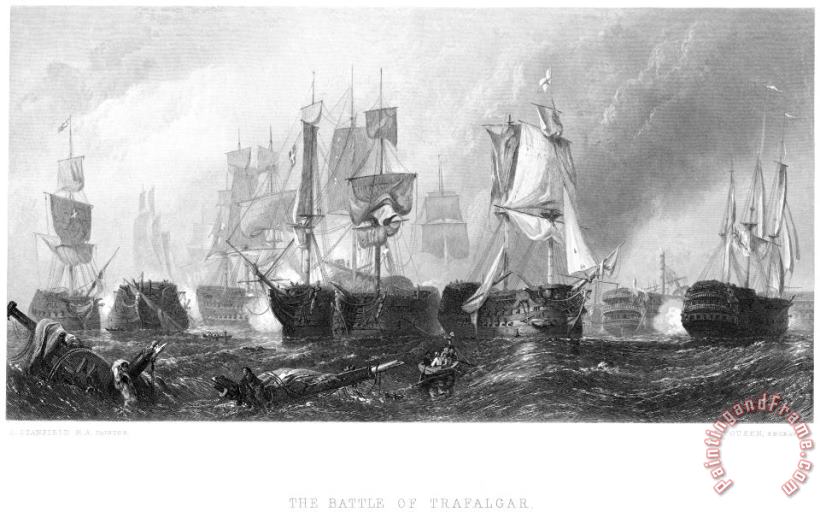 Others Battle Of Trafalgar, 1805 Art Painting