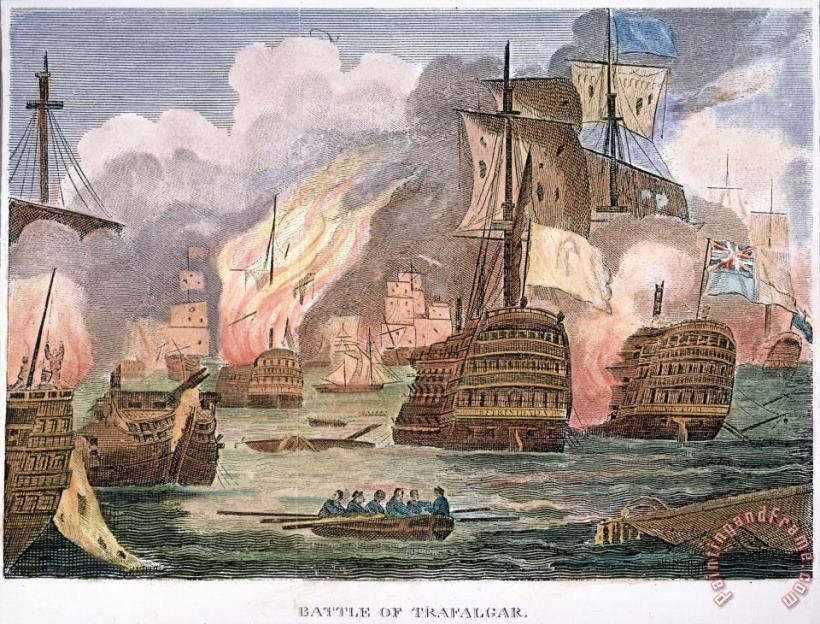 Others Battle Of Trafalgar, 1805 Art Painting