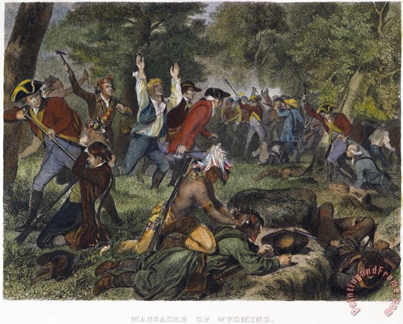 Others Battle Of Wyoming, 1778 Art Painting