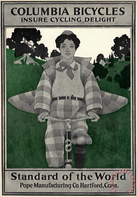 Others Bicycle Ad, 1896 Art Painting