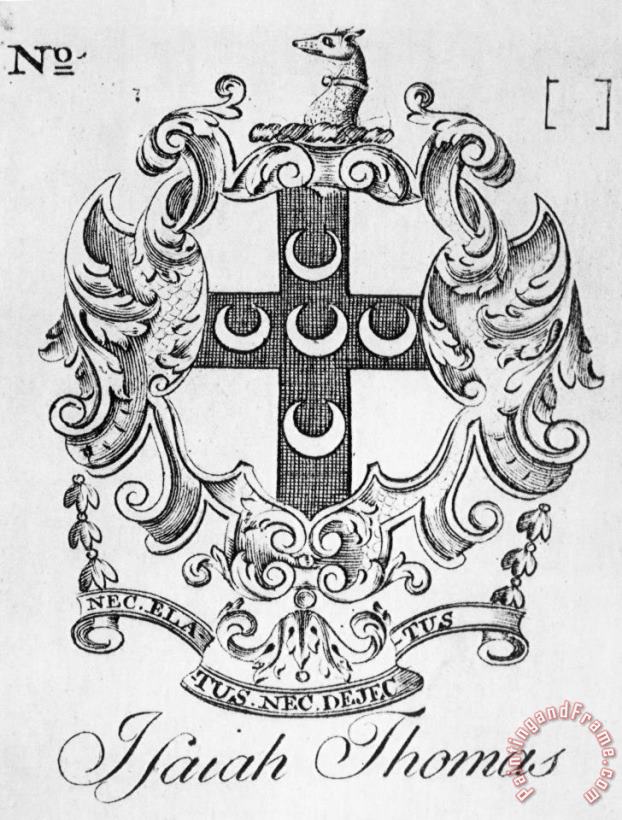 Others BOOKPLATE, 18th CENTURY Art Print