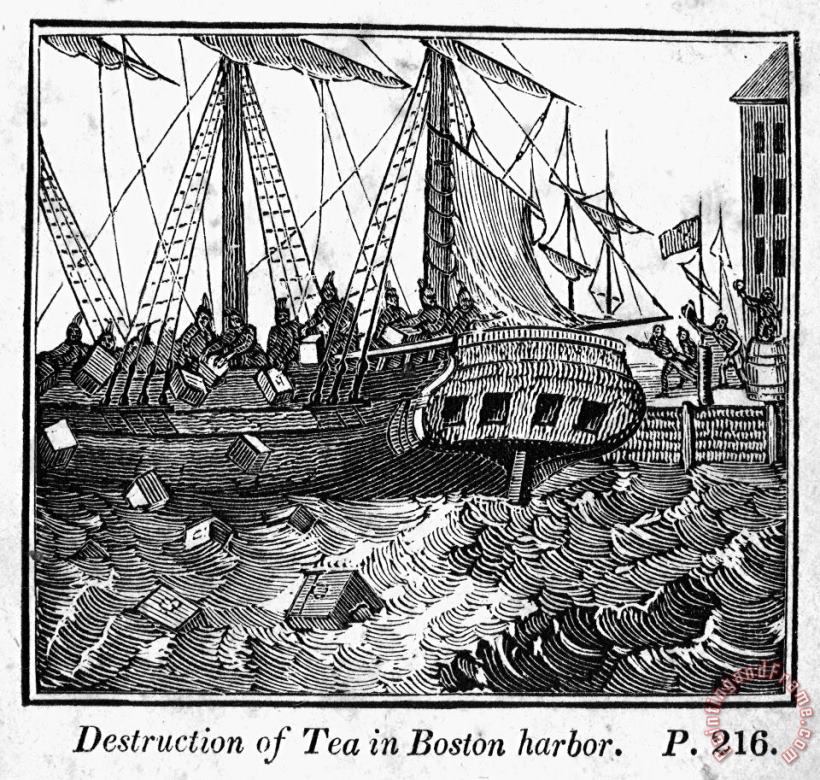 Others Boston Tea Party, 1773 Art Print