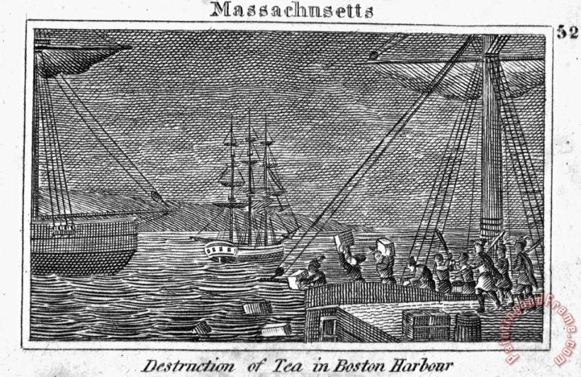 Others Boston Tea Party, 1773 Art Print