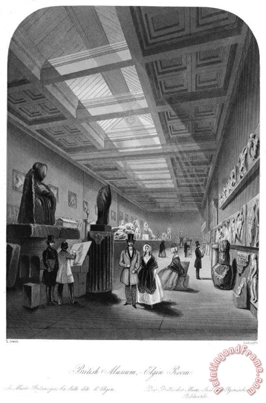 British Museum, 1860 painting - Others British Museum, 1860 Art Print