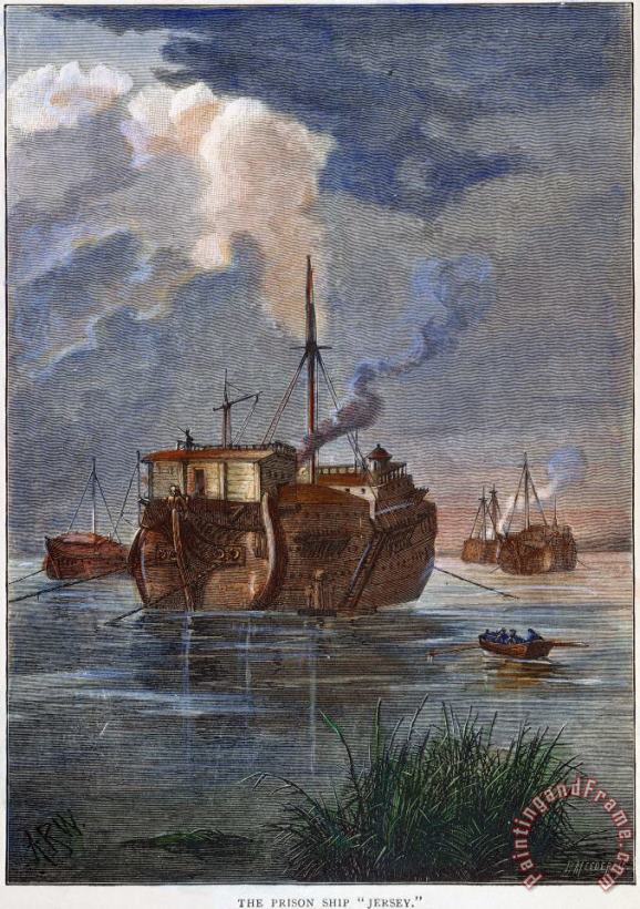 Others British Prison Ship Art Painting