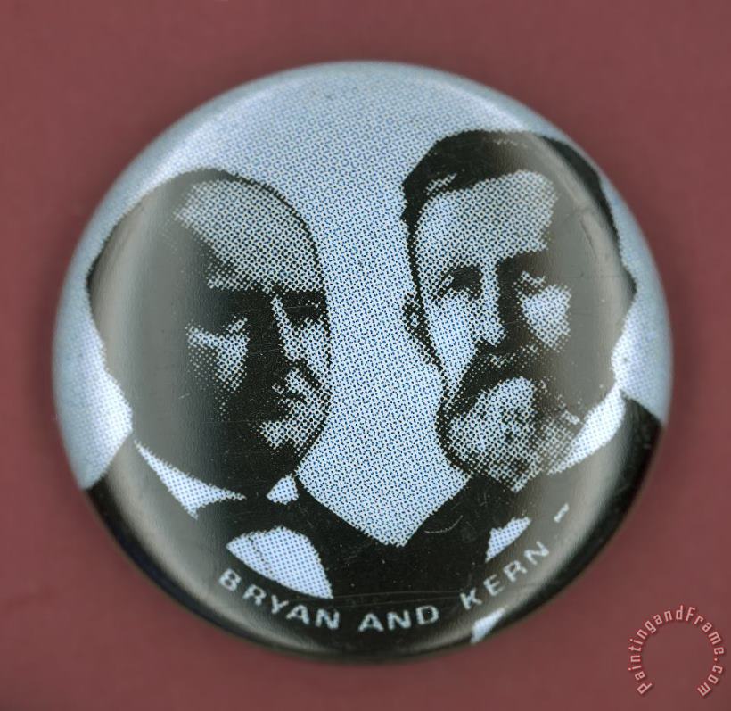 Bryan Campaign Button painting - Others Bryan Campaign Button Art Print