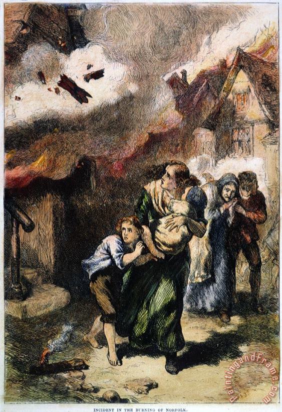 Others Burning Of Norfolk, 1776 Art Print